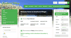 Desktop Screenshot of annehurst.com